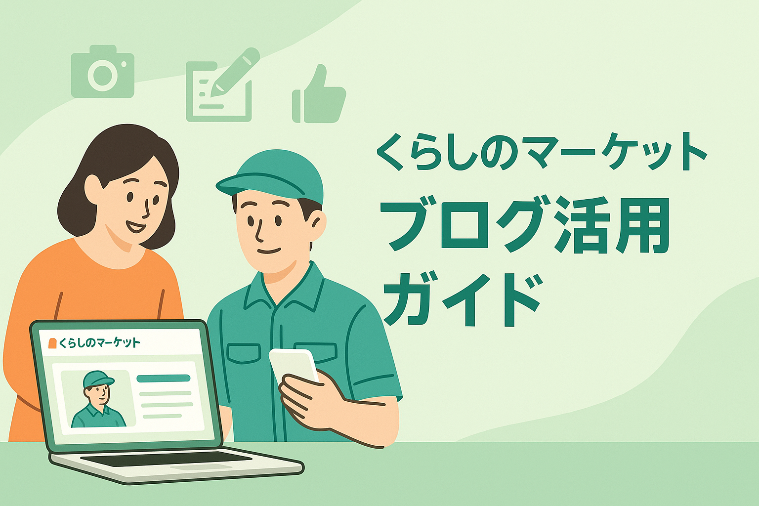 くらしのマーケット　ブログ記事